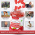 Sugar Free Glucosamine Chondroitin Gummies - Extra Strength Joint Support, Raspberry Flavored, 120 Count