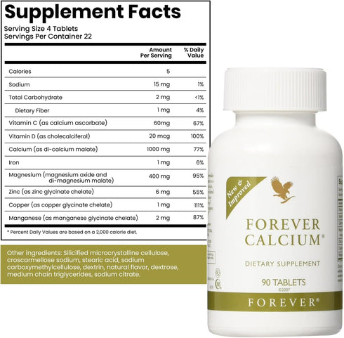 Forever Living Calcium, 90 Tablets