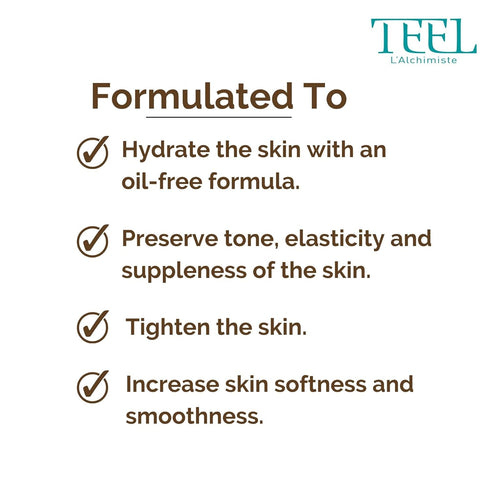 Teel Hyaluronic Moisturizer - Vitamin C Serum for Oily Skin with Hyaluronic Acid, Vitamin E, 0.5 fl oz