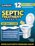 Septic Tank Treatment Packets - 12 Month Supply of Dissolvable Packets for Monthly Use