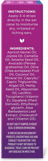 Hyland's Naturals Dry Ear Relief Oil, Relieve Ear Irritation Fast, for Itchy & Dry Irritated Ears, Ages 2+, Day & Night Drops, 0.5 Ounce
