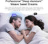 Under-Pillow Bone Conduction Sleep Speaker & White Noise Sound Machine with Sleep Timer, TF Card Compatible | for Side