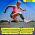 Sparthos Calf Compression Sleeves (Pair) - Leg Compression Socks for Men and Women, Black-S