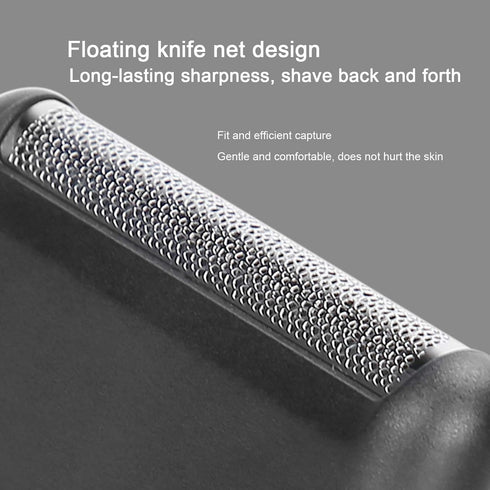 Travel Shaver USB-C, USB Rechargeable Men's Electric Shaver, Ultra Thin Razor for Beard and Sideburns