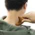 Honbay 2PCS Reflexology Tools Wood Body Massager Triangle Gua Sha Board Scraping Board Foot Massage Stick Tool Head