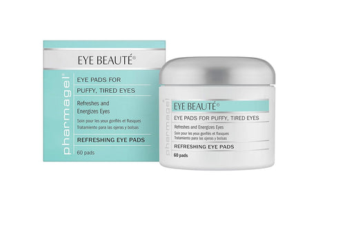 Pharmagel Complexe Eye Beaute Treatment Pads, 60 Count, Herbal Solution for Puffy Eyes