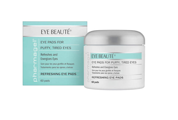 Pharmagel Complexe Eye Beaute Treatment Pads, 60 Count, Herbal Solution for Puffy Eyes
