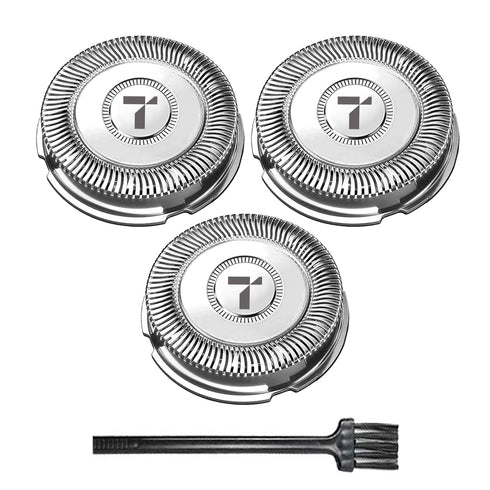 SH70 Replacement Heads for Philips Norelco Series 7000, 3-pc Pack of Upgraded Blades