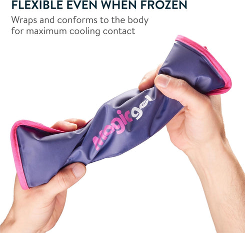 Magic Gel Premium Ice Packs - 2 Pack, Reusable Gel Ice Packs for Icing Injuries, Cold Compress for Reducing Swelling