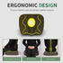 Bacaby 30D Ergonomic Wheelchair Seat Cushion, High-Density Foam Coccyx Support, Non-Slip Pressure Relief Cushion