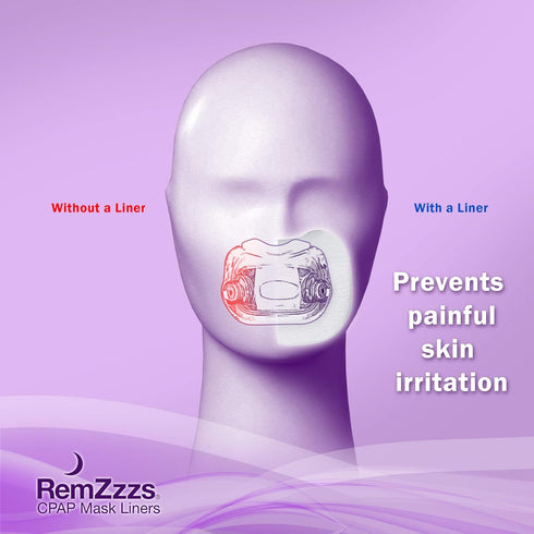 RemZzzs Cpap Mask Liners (6C-AVK), Reduce Noisy Air Leaks and Blisters
