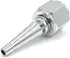1pk Metal Oxygen Tubing Swivel Nipple Christmas Tree Connector