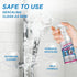 LinTsing 2 Bathroom Descaler Spray, PCS Stubborn Stains Cleaner, Bathroom Foam Cleaner Spray, Bubble Cleaner Foam