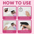 jioijioi Spray(300ml) Bathroom Descaler Foam Cleaner,Powerful Pink Bathroom Cleaner Spray,Bathroom Descaler
