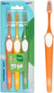 TEPE Supreme Toothbrush, Soft Bristle, Tapered Brush Head for Sensitive Teeth and Gum Care, Adult, 3 Pack