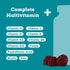 Gummies 60ct Hyland's Kids Multivitamin + Brain & Eye Health, Sugar Free Natural Mixed Berry Flavored with Choline