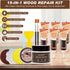 Wood Furniture Repair Kit 15Pcs - 6 Colors Wood Filler for Hardwood, Laminate, Vinyl Floor Repair