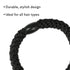 L. Erickson Grab & Go Ponytail Holders, Blush, Set of Fifteen, Exceptionally Secure with Gentle Hold