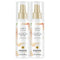 Pantene Heat Protectant Spray - Jojoba Oil Curl Mist for Curly Hair, Nutrient Blends, Sulfate Free, 3.2 fl oz Twin Pack