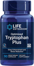 Life Extension Optimized Tryptophan Plus 1000mg - L-Tryptophan Supplement with Niacin and L-Lysine for Healthy Sleep &