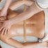HOOWIFFY Massage Stick Roller with Black Storage Bag, Natural Wood Muscle Massager for Neck, Shoulder, Face, and Full