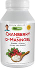 ANDREW LESSMAN Cranberry with D-Mannose – 60 Capsules – Supports Bladder, Kidney, Urinary Tract Health, Easy to Swallow