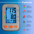 Konquest KBP-2704A Automatic Blood Pressure Monitor - Large Adjustable Cuff, Backlit Display, Irregular Heartbeat