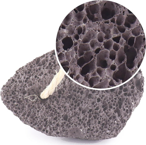 Natural Elephant Natural Volcanic Lava Pumice Stone Callus and Foot Scrub Rock Pack (Single Pumice Stone)