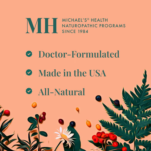 MICHAEL'S Health Naturopathic Programs Lung Factors - 60 Vegetarian Tablets - Nutrients for Lung Function