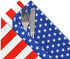 Gatherfun American Flag Patriotic Party Supplies - Disposable Paper Napkins for Veterans Day, 40 Pack of Stars + Stripes