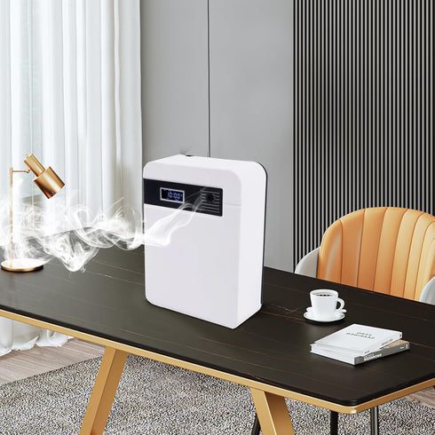 Scent Air Machine Cold Air Waterless Oil Diffuser Wall-Mounted & Tabletop Hotel Collection Diffuser with LED Display