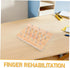 SUPVOX Finger Dexterity Rehabilitation Board Wooden Pegboard for Fine Motor Skills Hand Strength Training and Hand-Eye