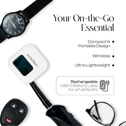 Mondano UV-C Toothbrush Sanitizer and Holder, Toothbrush Case - Manual/Electric Toothbrush Cover for Any Toothbrush