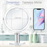 Vanity Mirror Makeup Mirror with Stand, 1X/15X Magnification Double Sided 360 Degree Swivel Mirror, 7.4 Inch Portable