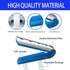 Flexible Portable Aluminum Finger Splint Set - Adjustable Splint for Sprained Swollen Fingers, Arthritis Pain Relief