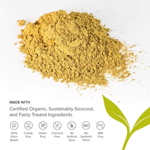 Banyan Botanicals Immune Health NOW – Organic Herbal Immune Booster Powder for Respiratory & Immune Support