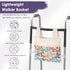 15"x11.5" TOGETRUE Walker Bag, Handy Walker Basket with Water Cup Holder, Walker Accessories Storage Bag for Folding