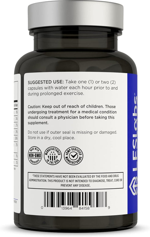 Lyte Fuel Electrolyte Replacement Supplement - 100 Capsules by LES Labs