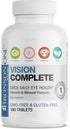Bronson ONE Daily Vision Complete Eye Health Support Multivitamin - 180 Tablets