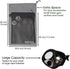 Waterproof Multifunctional Toiletry Shower Bag for Gym, Travel, Business, Portable Hanging Bathroom Caddy