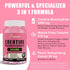 Creatine Monohydrate for Women, 3000 MG Creatine Supplement with Hydrolyzed Collagen, BCAA for Muscle Builder &
