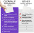 CLEARALIF Laundry Detergent Sheets, 80 Sheets (Up to 160 Loads) | Lavender - Eco Friendly for Apartments, Dorms