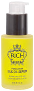 RICH Pure Luxury Silk Oil Serum with Organic Jojoba & Sweet Almond Oil for All Hair Types, 2 Oz
