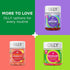 OLLY Fiber Gummy Rings, 5g Prebiotic Fiber, Digestive Support, FOS, Berry Melon, 50ct