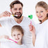 4 Pack Travel Toothbrush Head Covers, Protective Plastic Clip for Household Travel, Bathroom, School, Camping