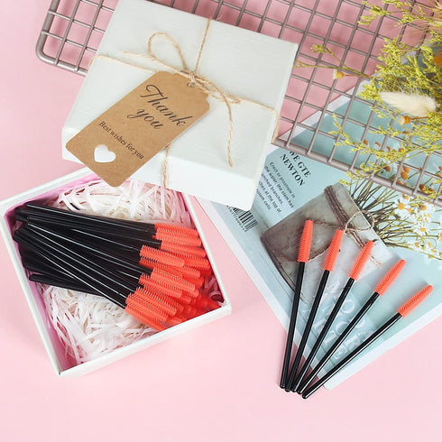 Shintop Disposable Silicone Eyelash Mascara Applicator Wands, Tower-Shape