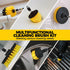 Holikme 11 Piece Drill Brush Attachment Set, Power Scrubber Brush for Bathroom, Floor, Tub, Shower Cleaning