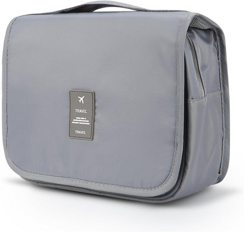 Mossio - Large Hanging Toiletry Bag for Men & Women, Makeup Travel Organizer with Sturdy Hook