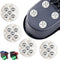ZoiscPure 4 PCS Caster Wheels,360 Rollers Compatible with Ocedar Mop Bucket Stainless Steel,Self