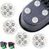 ZoiscPure 4 PCS Caster Wheels,360 Rollers Compatible with Ocedar Mop Bucket Stainless Steel,Self